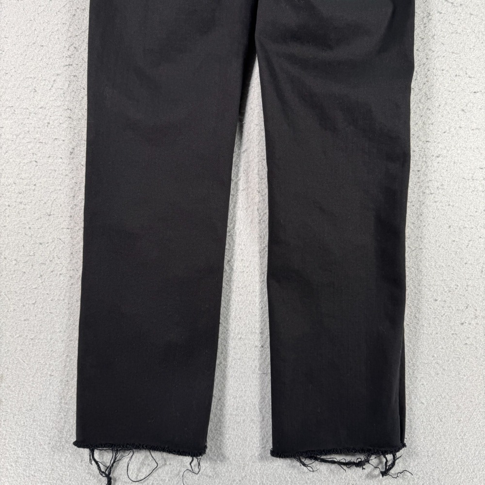 Adriano‎ Goldschmied The Rhett Jean Womens 24R High Waist Straight Black Comfort - Picture 5 of 15